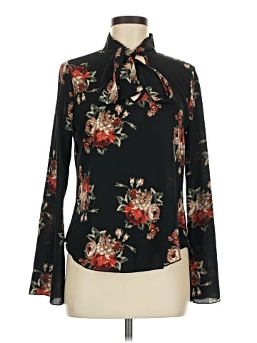 Mine Long Sleeve Blouse (view 1)