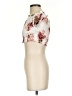 AaKaa Ivory Short Sleeve Blouse Size S - photo 5