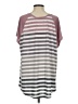 Assorted Brands Stripes Pink Short Sleeve T-Shirt Size 2 - photo 2