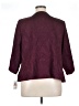 Alex Evenings 100% Polyester Burgundy Blazer Size 16 - photo 2