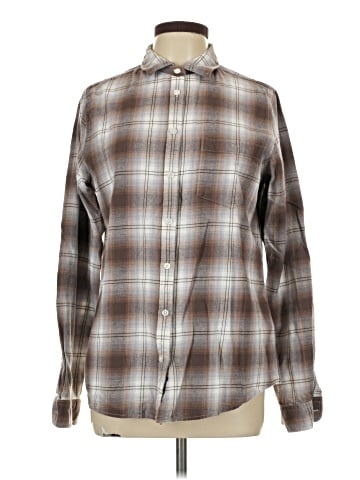 American Tall Long Sleeve Button-Down Shirt (view 1)