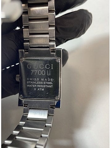 Gucci Vintage Stainless steel 7700 series Watch (view 2)