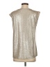 Assorted Brands 100% Polyester Metallic Silver Sleeveless Blouse Size XS - photo 2