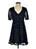 Mi ami 100% Polyester Stars Blue Cocktail Dress Size S - photo 1