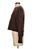 The Westside Brown Wool Pullover Sweater Size S - photo 5