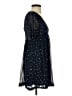 Mi ami 100% Polyester Stars Blue Cocktail Dress Size S - photo 4