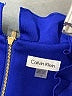 Calvin Klein Solid Blue Cocktail Dress Size 10 - photo 6