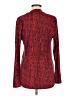 Nic + Zoe Red Long Sleeve Blouse Size M - photo 2