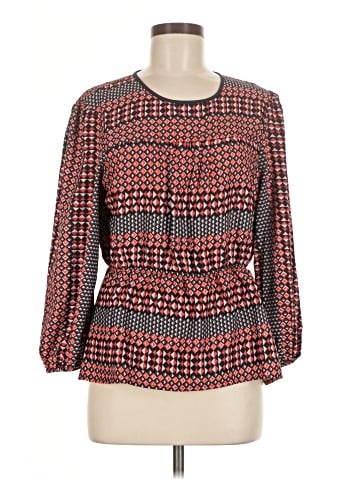 BCBGMAXAZRIA 3/4 Sleeve Blouse (view 1)