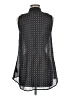 H&M 100% Polyester Polka Dots Black Sleeveless Blouse Size 8 - photo 2