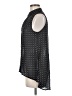 H&M 100% Polyester Polka Dots Black Sleeveless Blouse Size 8 - photo 5