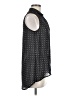 H&M 100% Polyester Polka Dots Black Sleeveless Blouse Size 8 - photo 4