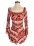 Windsor 100% Rayon Paisley Red Romper Size S - photo 1