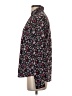Express 100% Polyester Floral Black Long Sleeve Blouse Size XS - photo 5