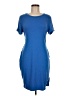 Lillusory Solid Blue Casual Dress Size M - photo 1