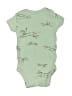 Carter's 100% Cotton Print Green Short Sleeve Onesie Size Newborn - photo 2
