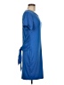 Lillusory Solid Blue Casual Dress Size M - photo 4