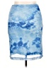 Guess 100% Polyester Tie-dye Blue Casual Skirt Size XL - photo 2