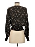 Mine 100% Polyester Black Long Sleeve Blouse Size S - photo 2