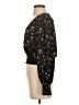 Mine 100% Polyester Black Long Sleeve Blouse Size S - photo 5