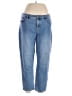Ann Taylor Solid Blue Jeans Size 16 - photo 1