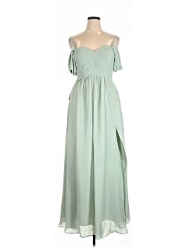 thredup bridesmaid dresses Plus-Size Long Glitter Prom Dress with Beaded Corset Navy / 20