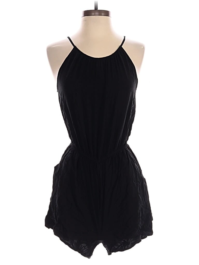 Pre-owned Old Navy Romper In Black