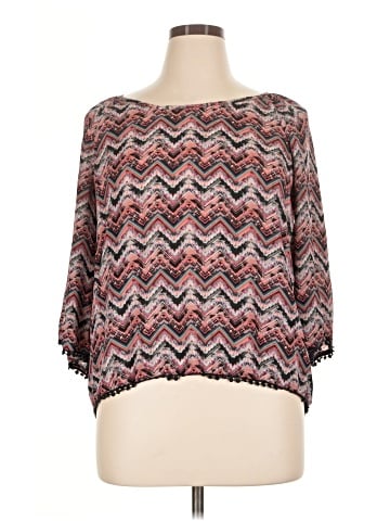 Xhilaration 3/4 Sleeve Blouse (view 1)