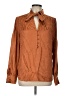 Express Brown Long Sleeve Blouse Size L - photo 1