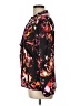 Worthington 100% Polyester Print Black Long Sleeve Blouse Size L - photo 5
