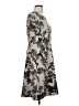 Talbots Print Gray Casual Dress Size 10 Petite - photo 4