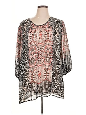 Valerie Stevens 3/4 Sleeve Blouse (view 1)