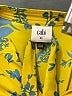 CAbi 100% Polyester Print Yellow Casual Dress Size XS - photo 4