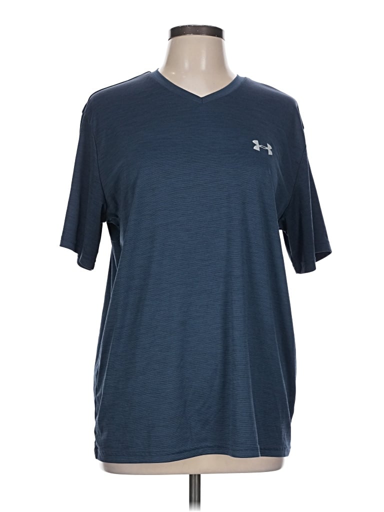 Pre-owned Under Armour Active T-shirt In Blue