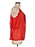 American Dream 100% Polyester Red 3/4 Sleeve Blouse Size M - photo 4