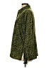 Susan Graver 100% Polyester Paisley Green Long Sleeve Blouse Size L - photo 5