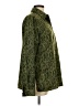 Susan Graver 100% Polyester Paisley Green Long Sleeve Blouse Size L - photo 4