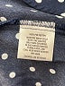 Maison Jules 100% Polyester Polka Dots Blue Casual Dress Size XS - photo 8