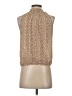 Sienna Sky 100% Polyester Tan Sleeveless Blouse Size XS - photo 2