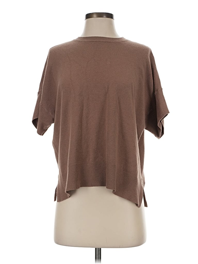 Pre-owned Splendid Poncho In Brown