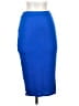Matty M Solid Blue Formal Skirt Size XS - photo 1