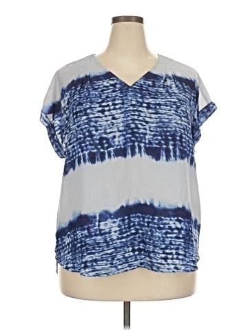 Simply Vera Vera Wang Short Sleeve Blouse (view 1)