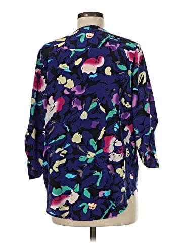 Yumi Kim 3/4 Sleeve Silk Top (view 2)