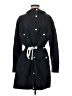 MICHAEL Michael Kors 100% Polyester Black Trenchcoat Size S - photo 1