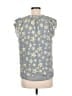 Ann Taylor LOFT Gray Sleeveless Blouse Size M - photo 2