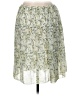 Max Studio 100% Polyester Floral Green Ivory Casual Skirt Size M - photo 2