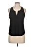 Vince. Black Sleeveless Blouse Size L - photo 1