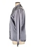 Kathie Lee Metallic Gray Long Sleeve Blouse Size 14 - photo 5