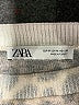 Zara Animal Print Tan Silver Short Sleeve Top Size M - photo 7
