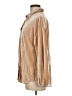 Unbranded Metallic Tan Long Sleeve Blouse Size M - photo 5